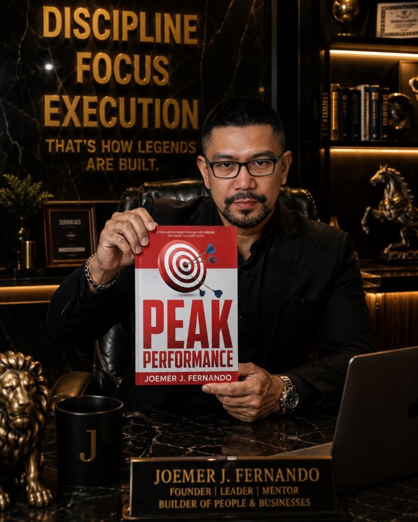 Joemer Fernando with Peak Performance