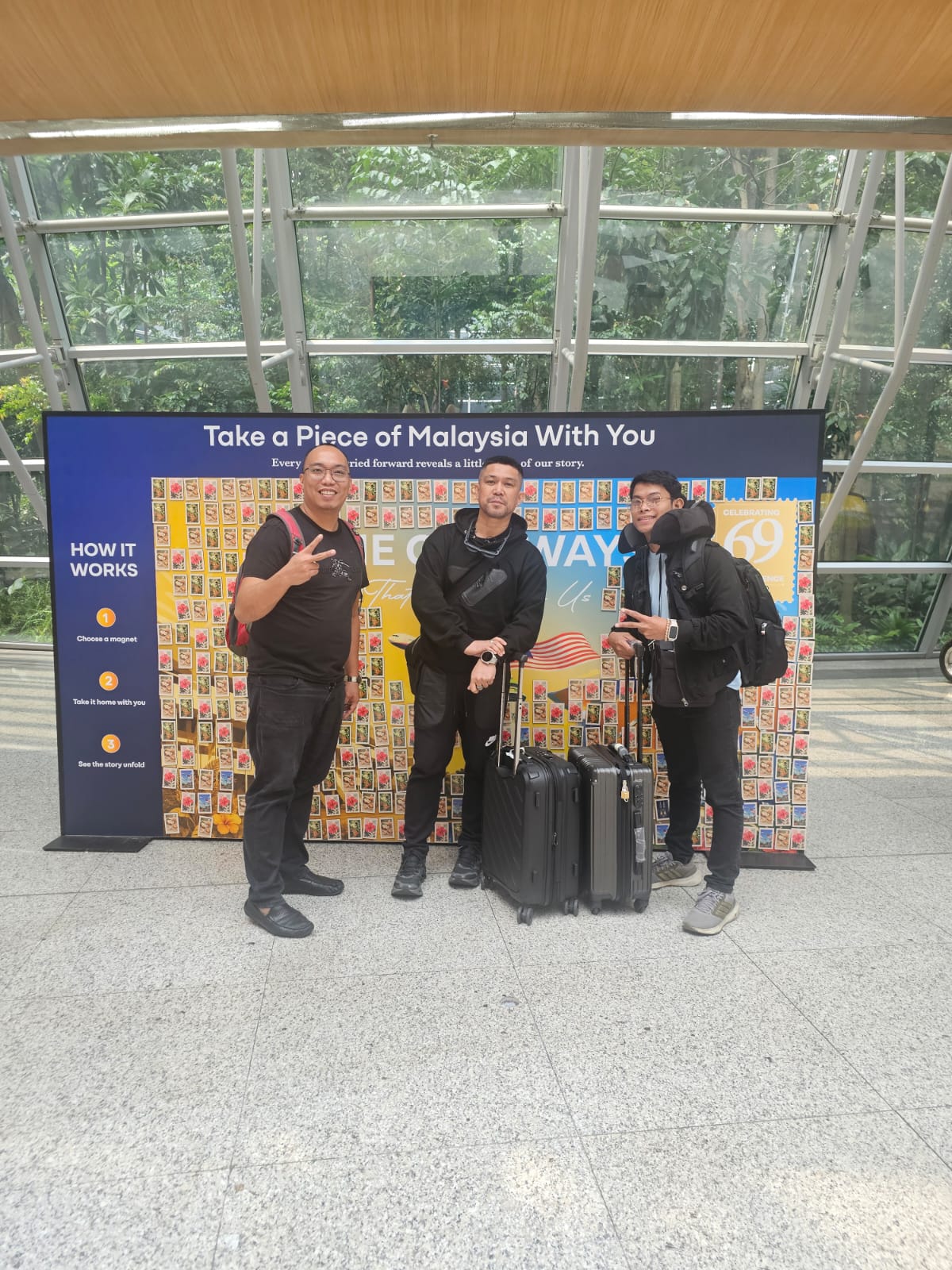 Joem Fernando and collaborators in Malaysia
