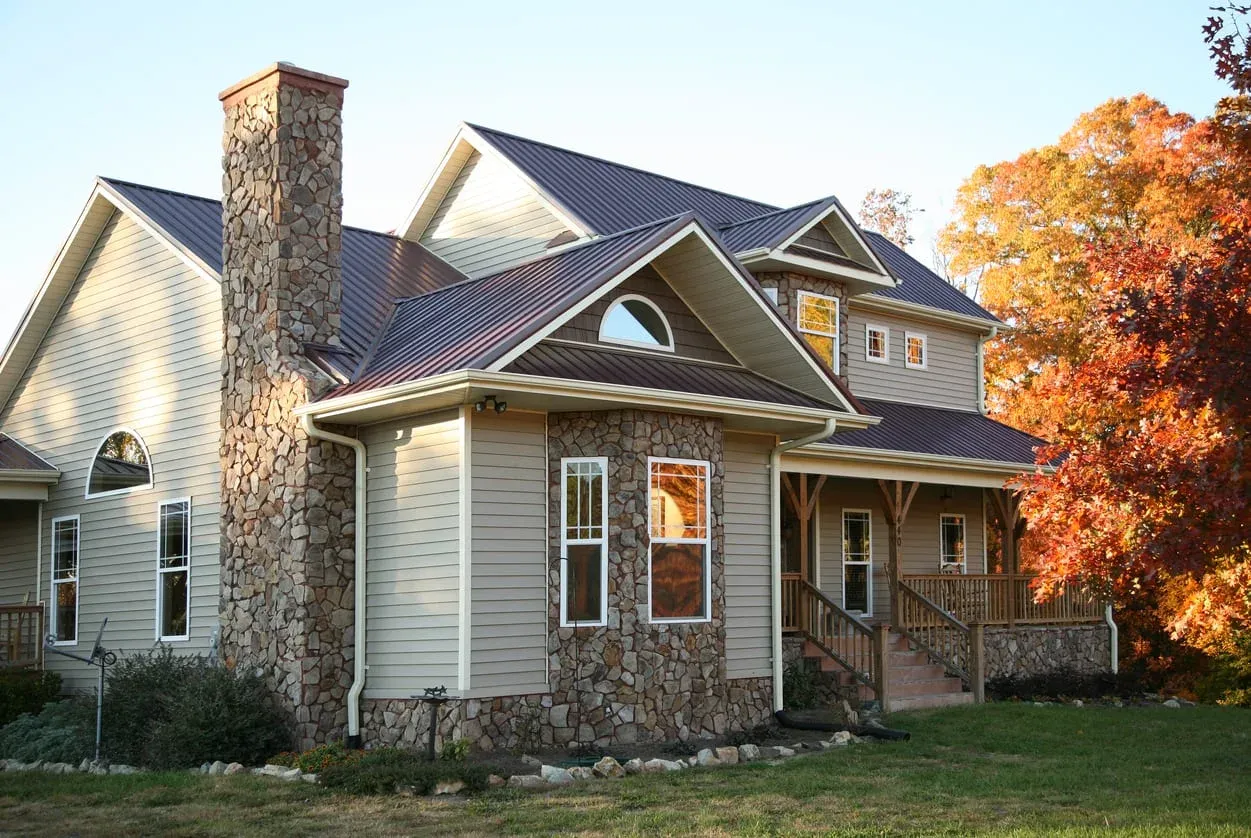 Beautiful home with new roof
