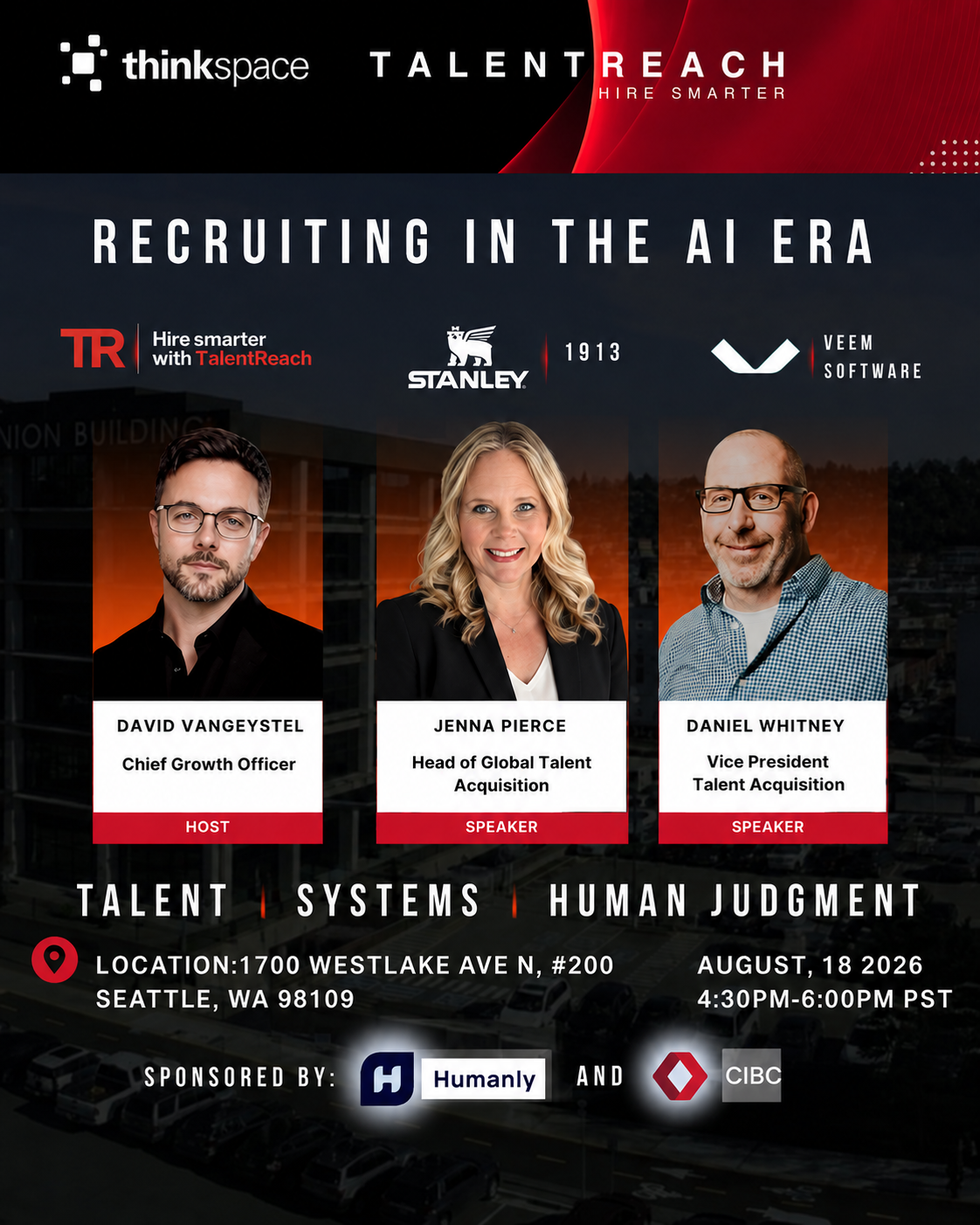 Recruiting in the AI Era — TalentReach event