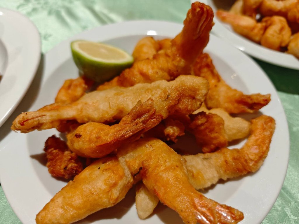 Gambas fritas