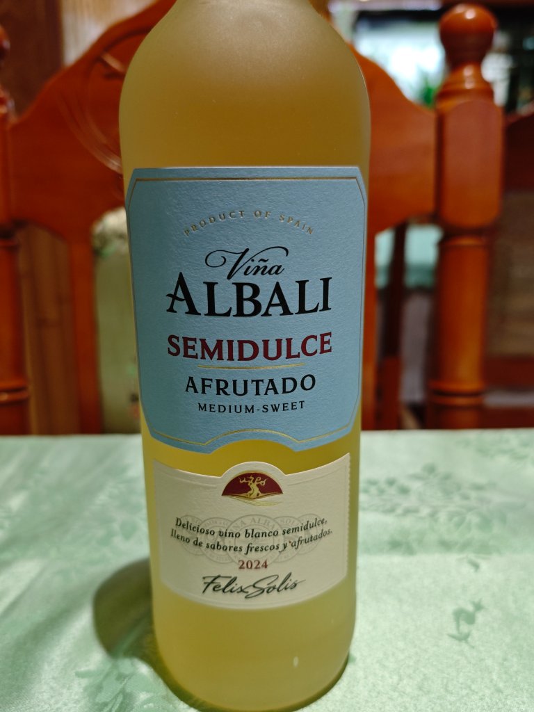 Viña Albali Blanco Afrutado 3/4