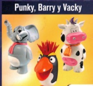 Punky, Barry y Vacky