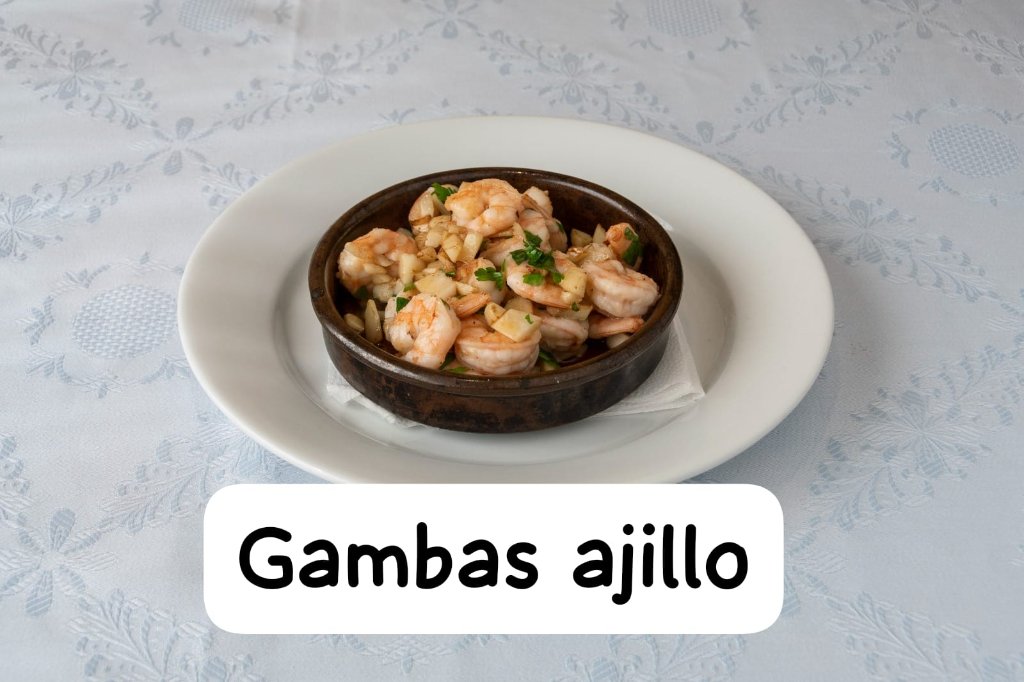 Gambas al ajillo