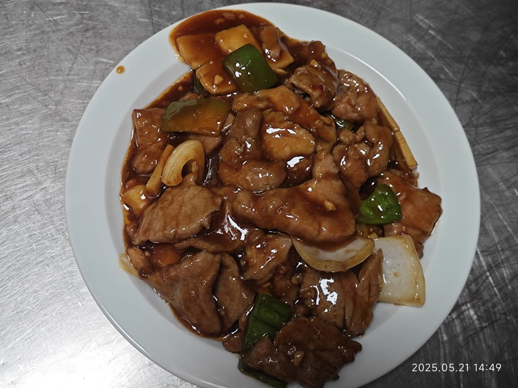 Cerdo con salsa Gong Pao