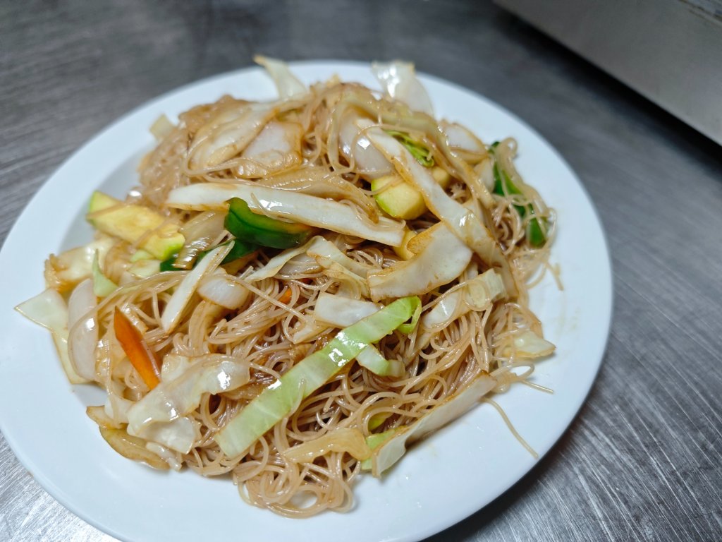 Fideos de arroz vegetales
