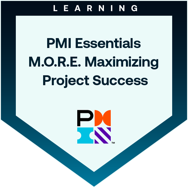 PMI Essentials – M.O.R.E. Maximizing Project Success