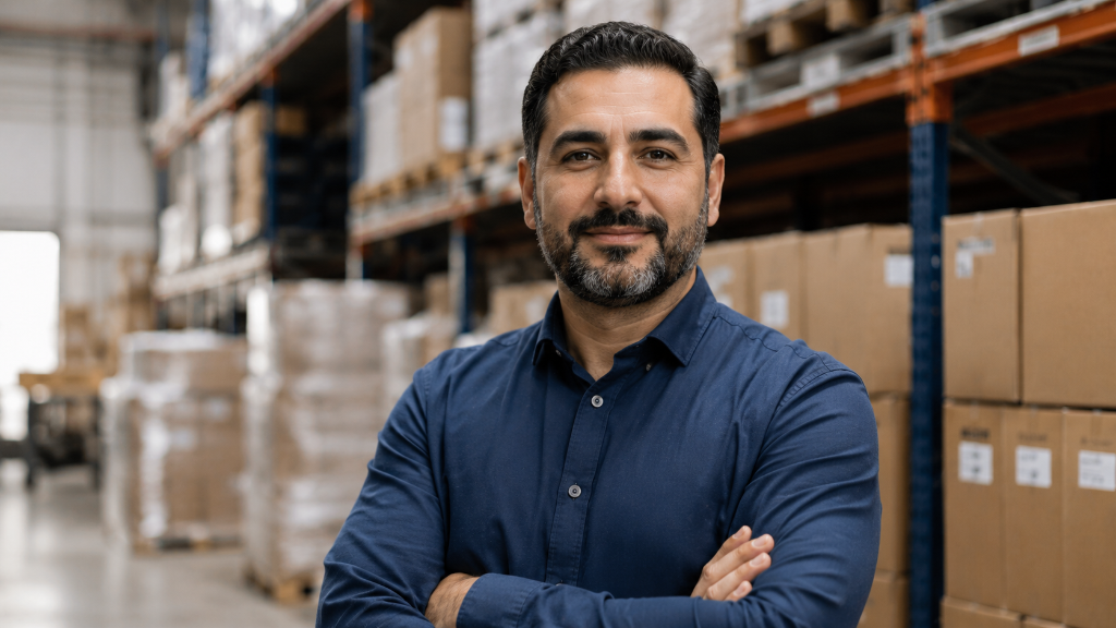 Warehouse manager in distribution center