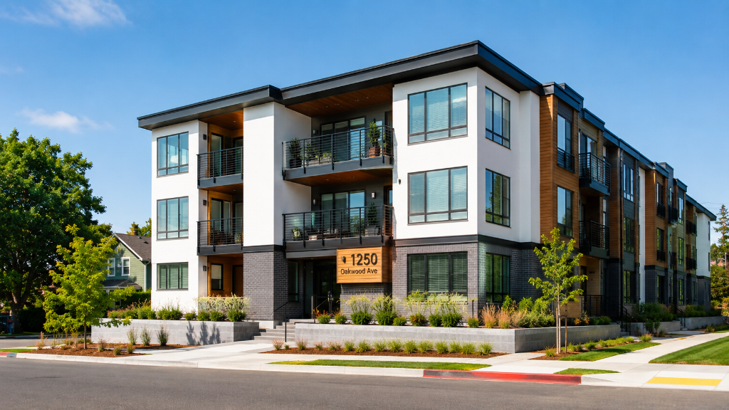 Multifamily apartment building
