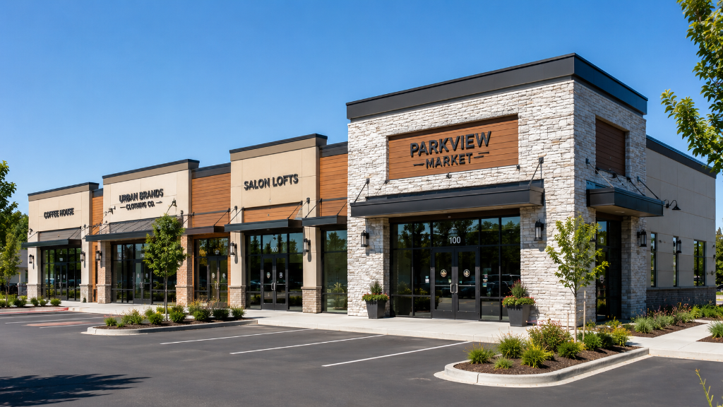 Commercial retail property