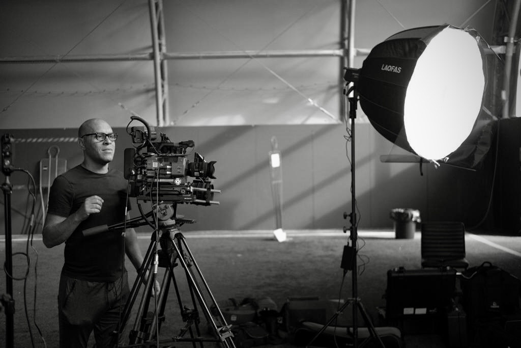 Graham Howe — Director of Photography on set