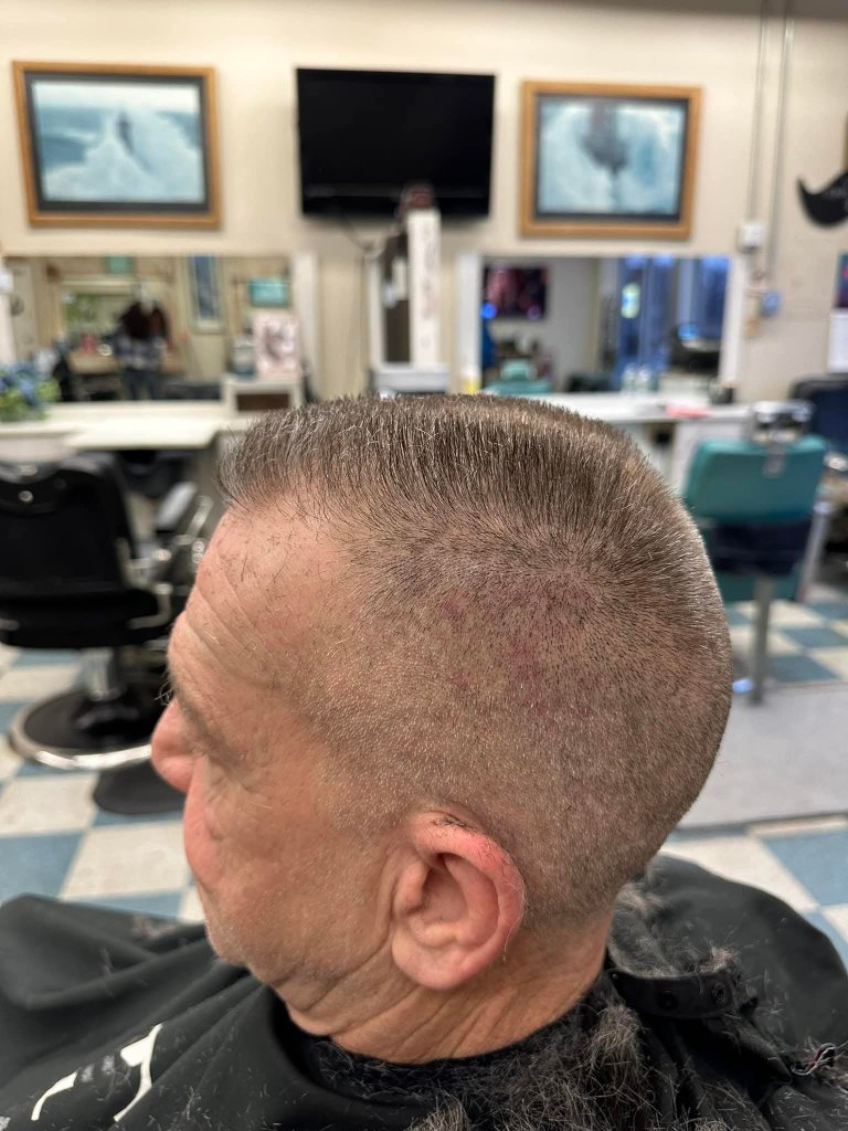 Precision flat top haircut