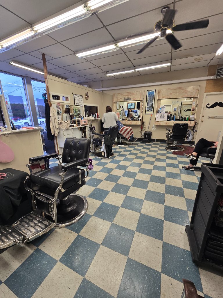 The Barber's Daughter shop interior