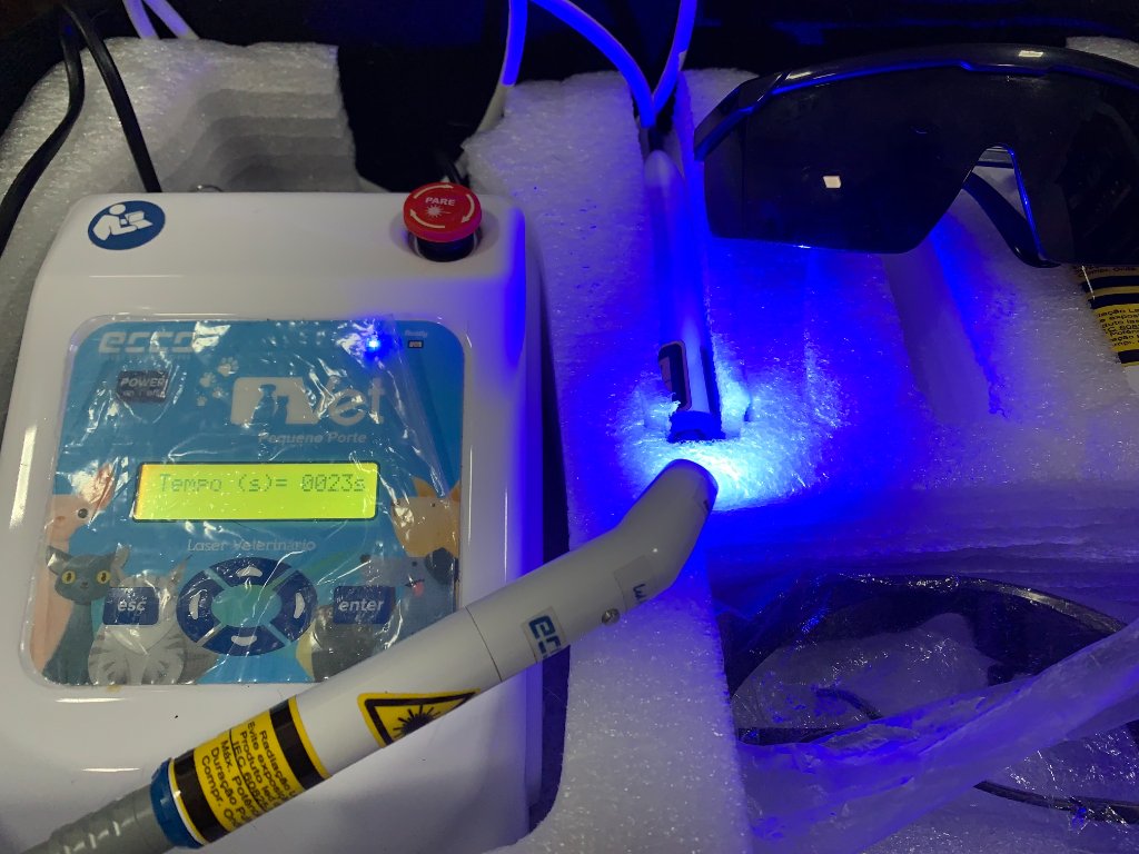 Equipamento de laserterapia