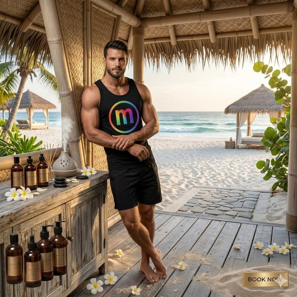 Join MEN4M — masseur and client signup