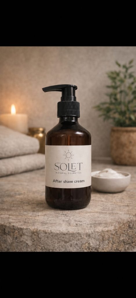 Natural Aftershave Cream