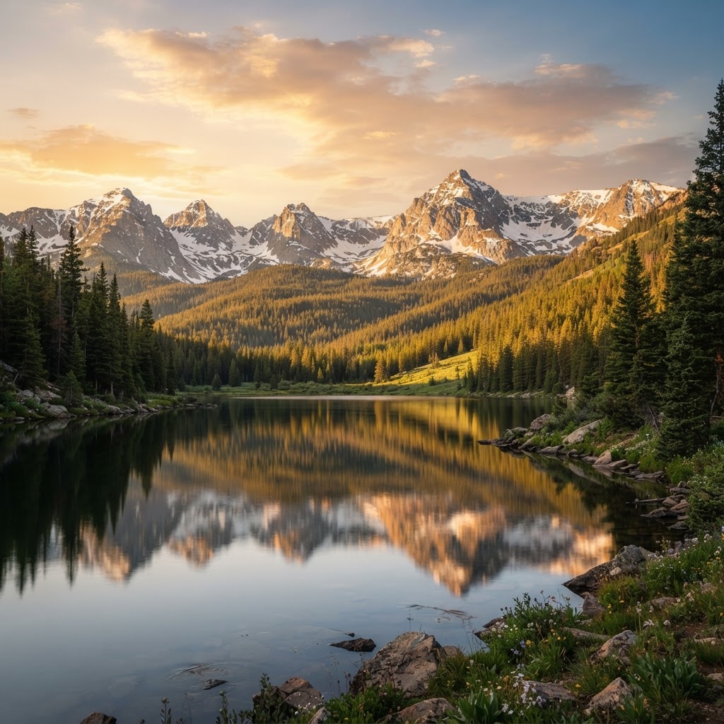 Colorado Rocky Mountains landscape