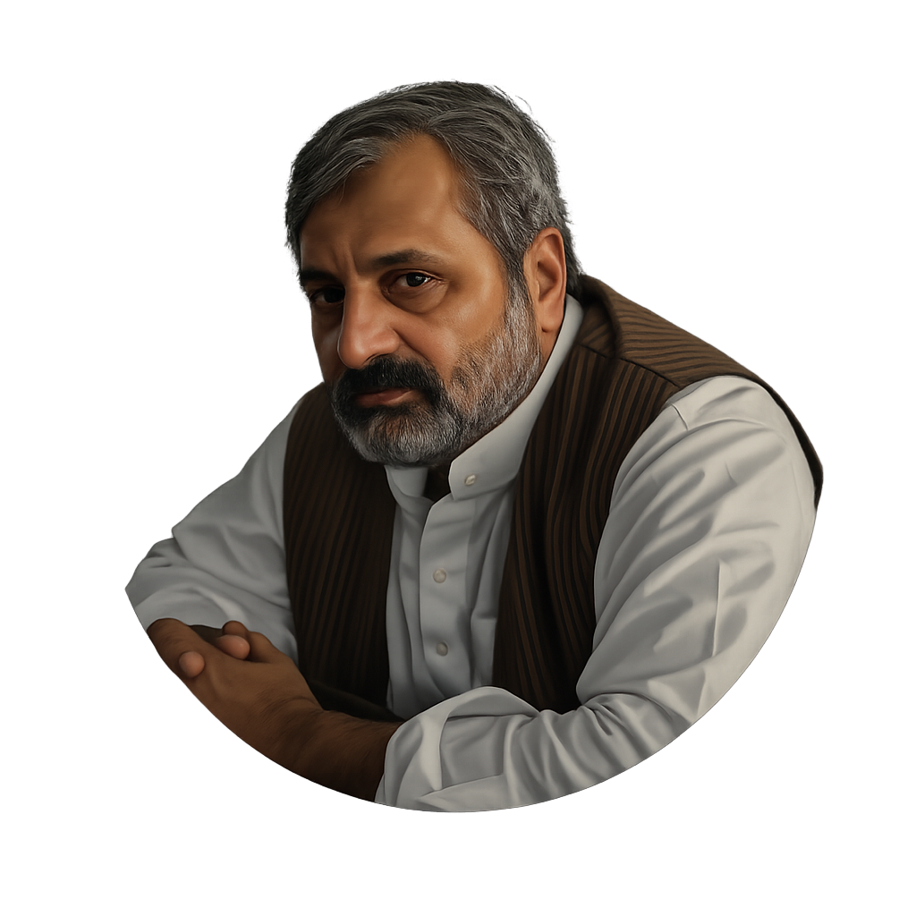 Engr. Akram Lodhi, founder of Vision Foundation House, who overcame blindness to dedicate his life to preventing it