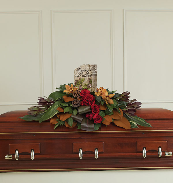 Loving Father Casket Spray