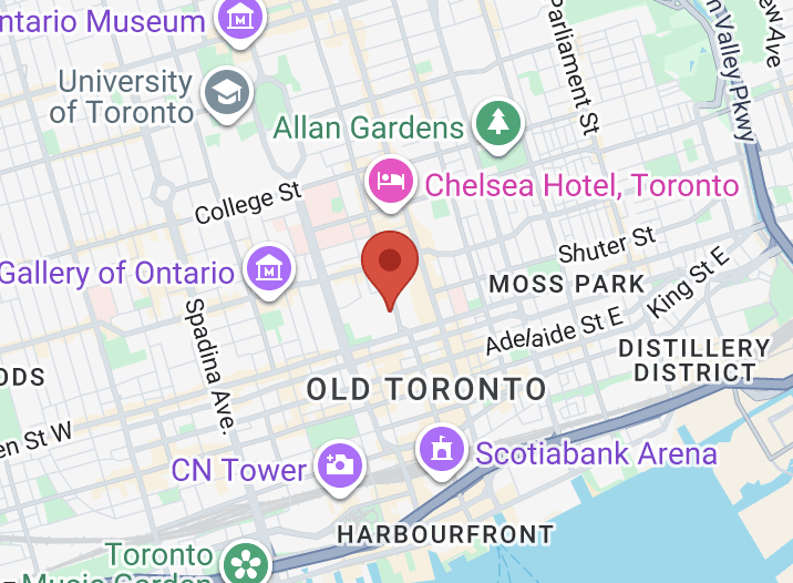 Toronto map