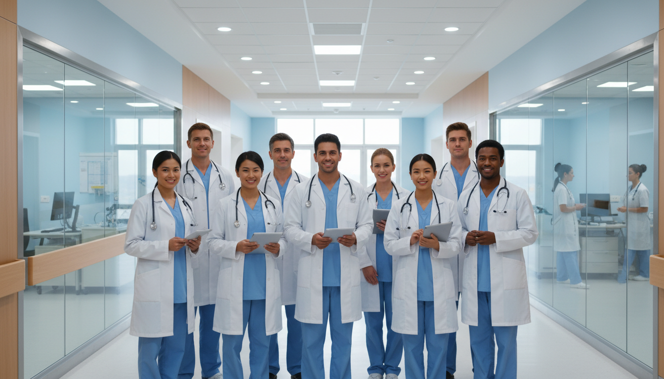 Medical equipment team
