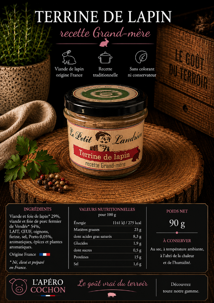 Terrine de Lapin – Recette Grand-Mère