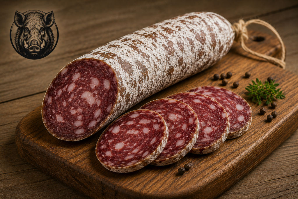Saucisson sec au sanglier