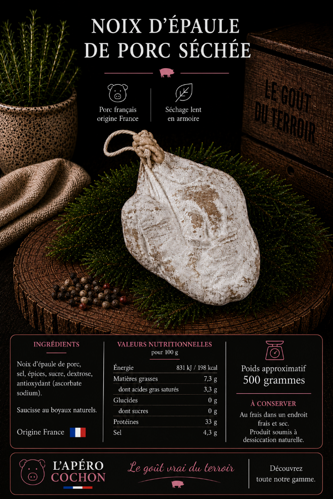 Noix d'épaule de Porc Séchée