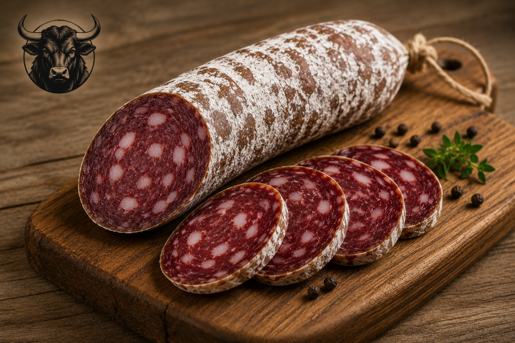 Saucisson sec au taureau
