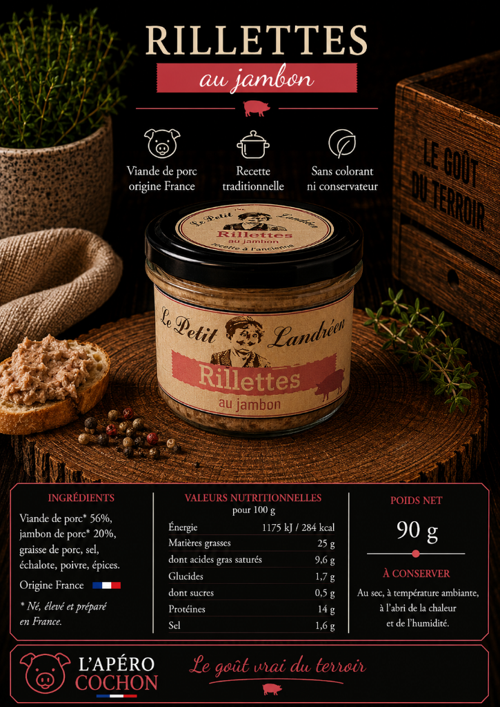 Rillettes au Jambon