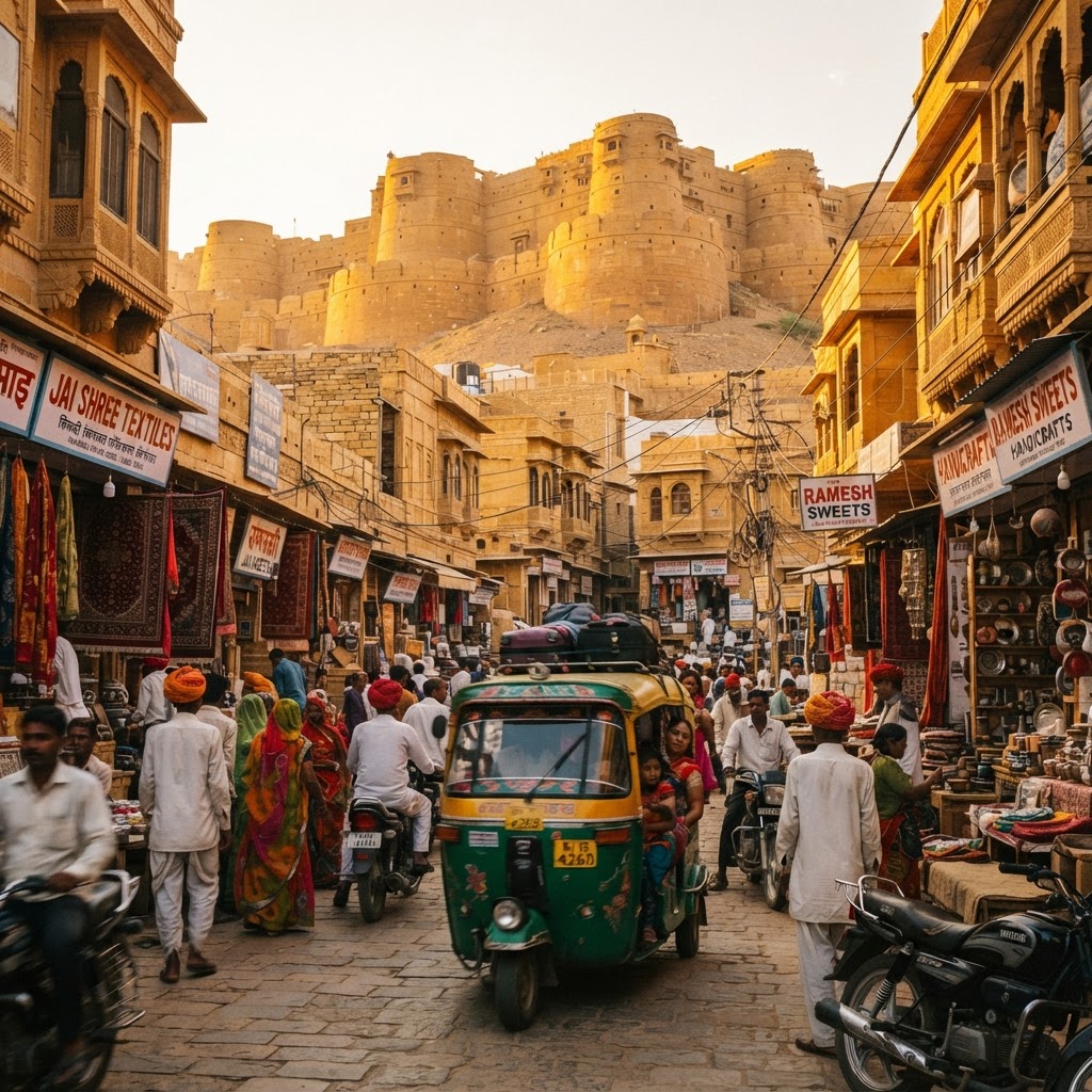Jaisalmer City Tour by Tuk Tuk