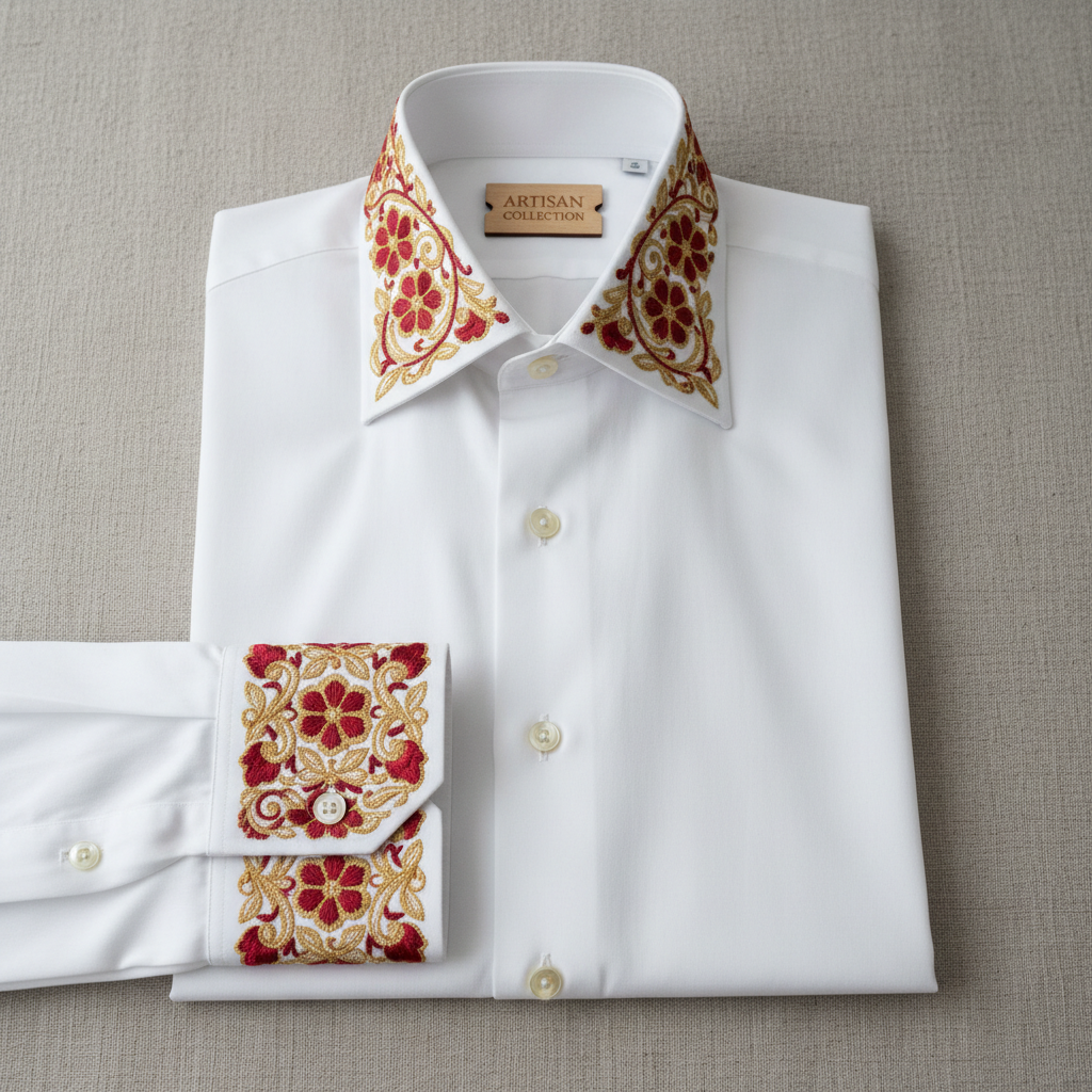 Boho Embroidered T-Shirt