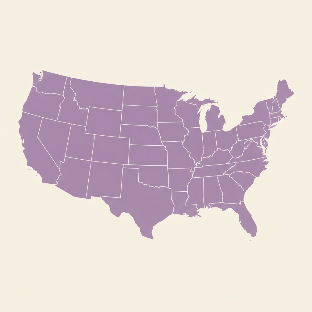 Map of the United States