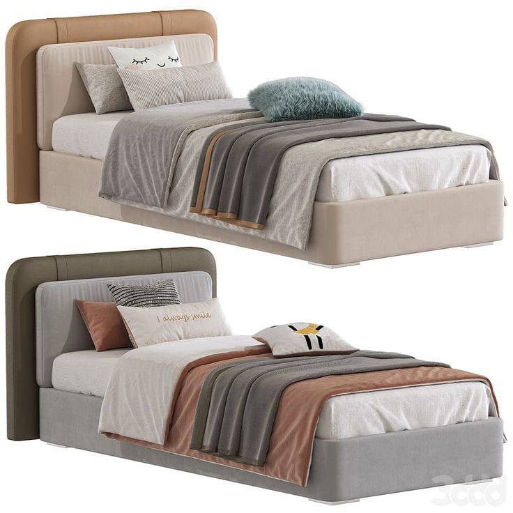 Lit Enfant Sofa Channel Velours