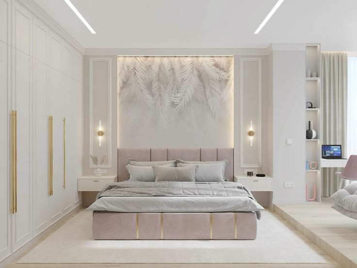 Lit Enfant Channel Velours Bicolore