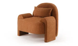 Hugo, Fauteuil — Blanc Ivoire