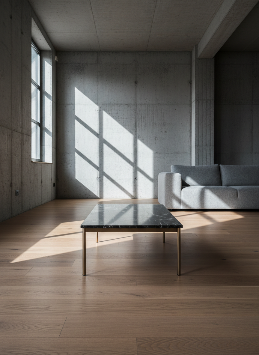 Table Basse Onyx Noir