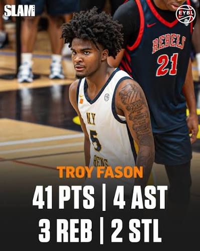 Troy Fason Leads 17U EYBL Team to the Elite 8 at the Peach Jam