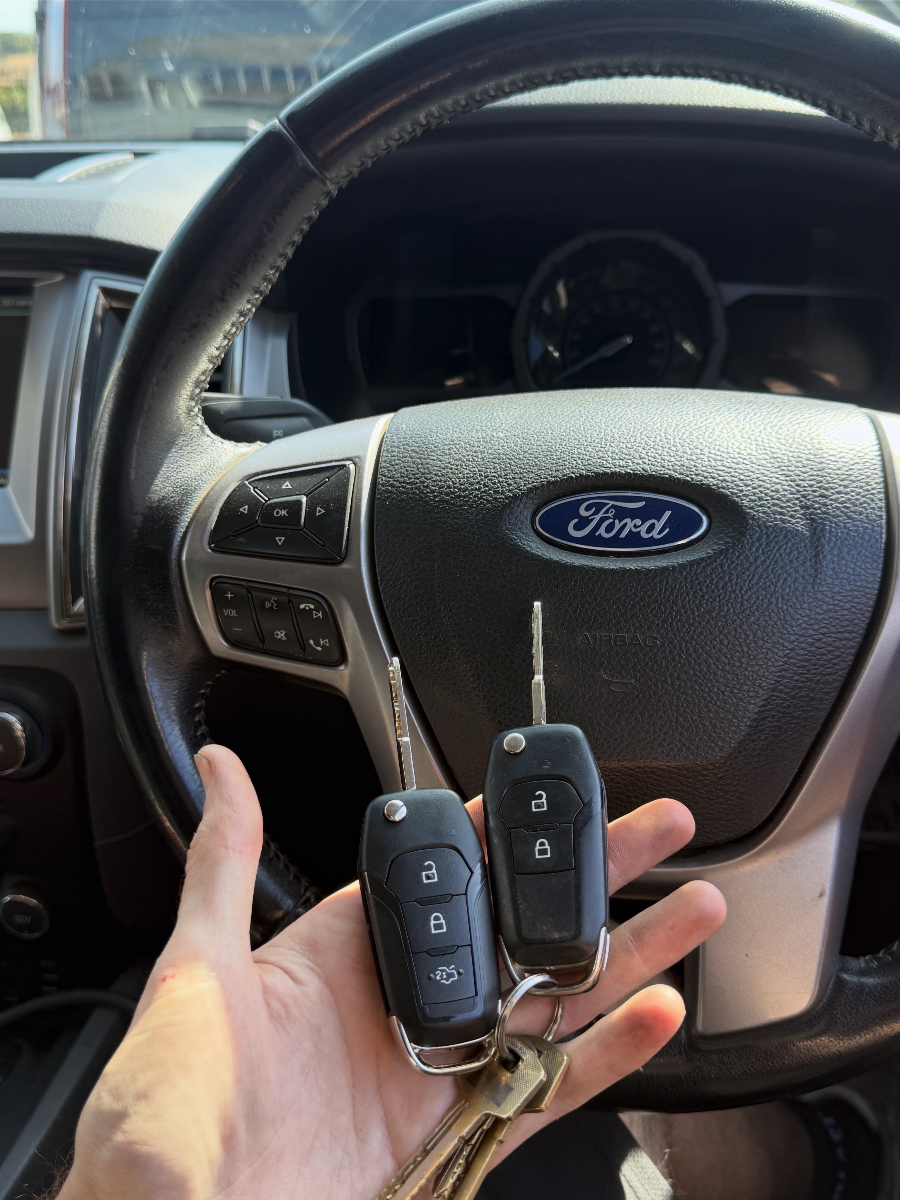 Ford flip key replacement and programming completed by KeyLogik mobile auto locksmith