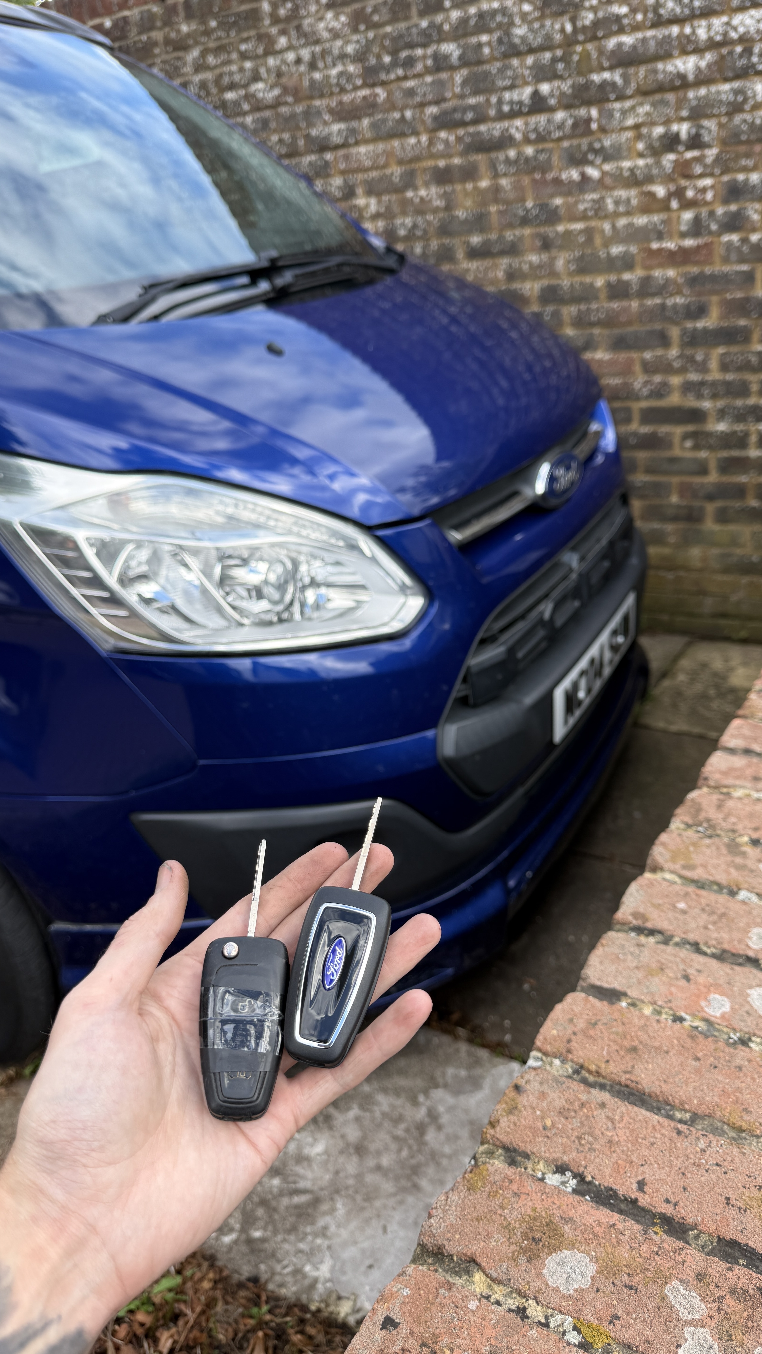 Ford Transit spare key supplied and programmed on-site by KeyLogik mobile auto locksmith