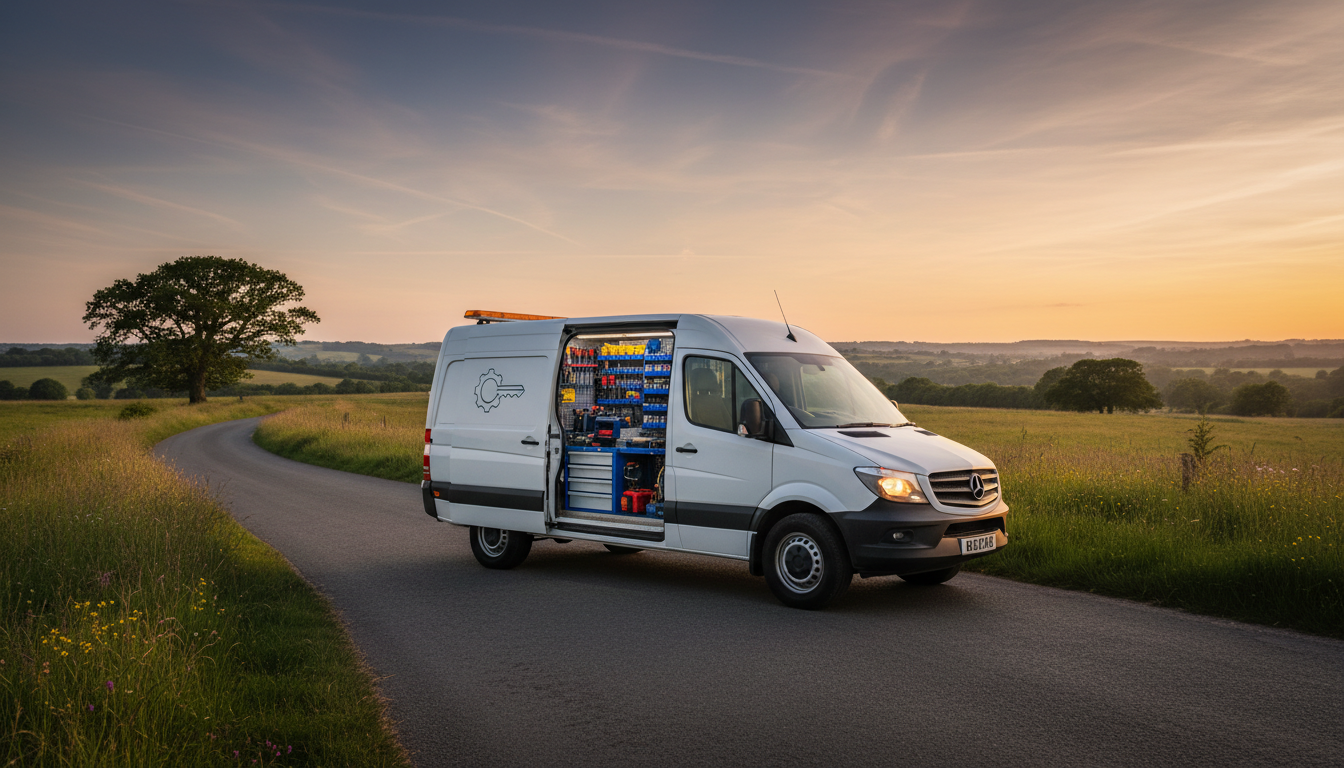 Keylogik mobile auto locksmith van in Oxfordshire