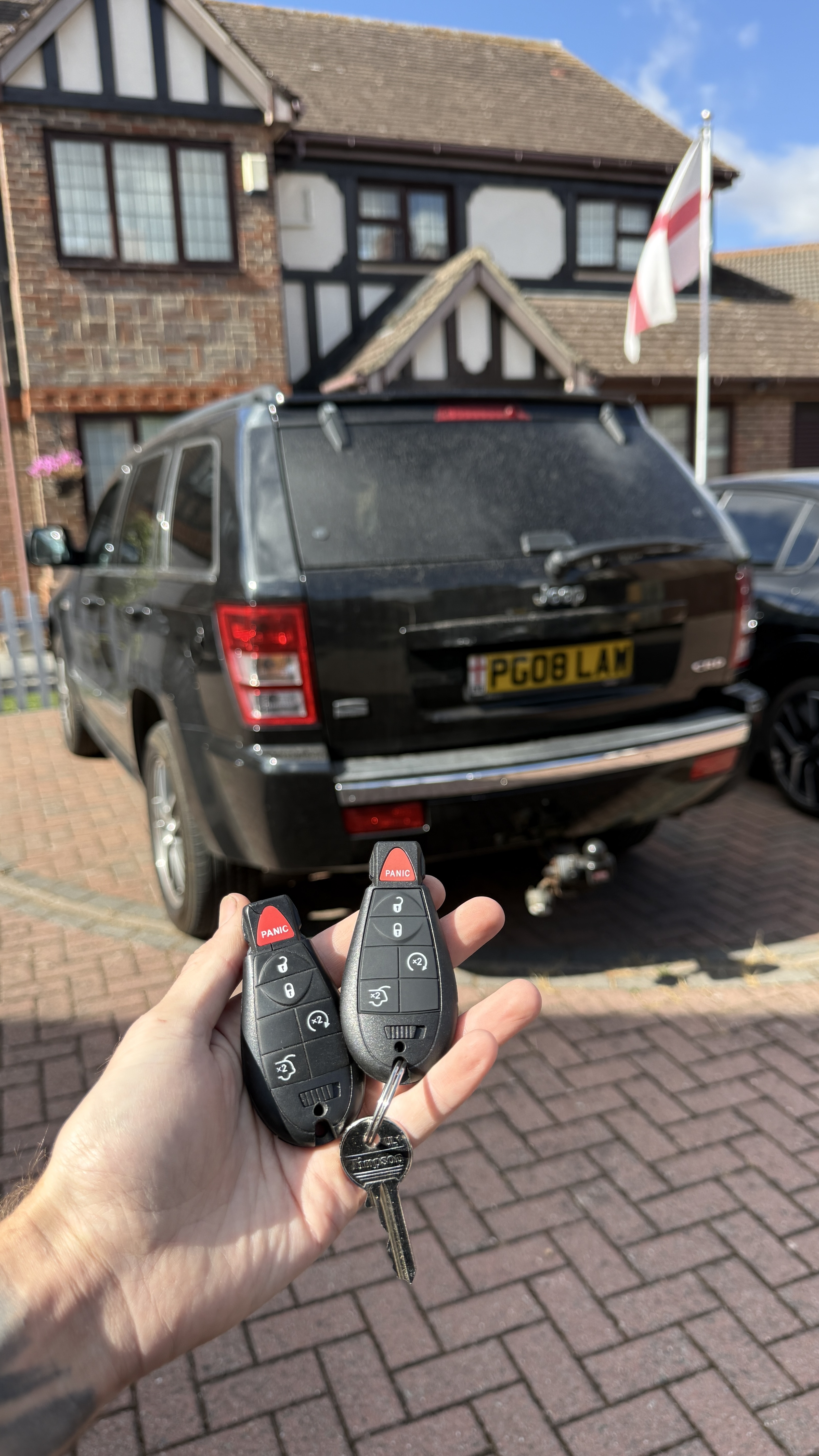 New remote key programmed for a 2010 Jeep Grand Cherokee in Didcot, Oxfordshire