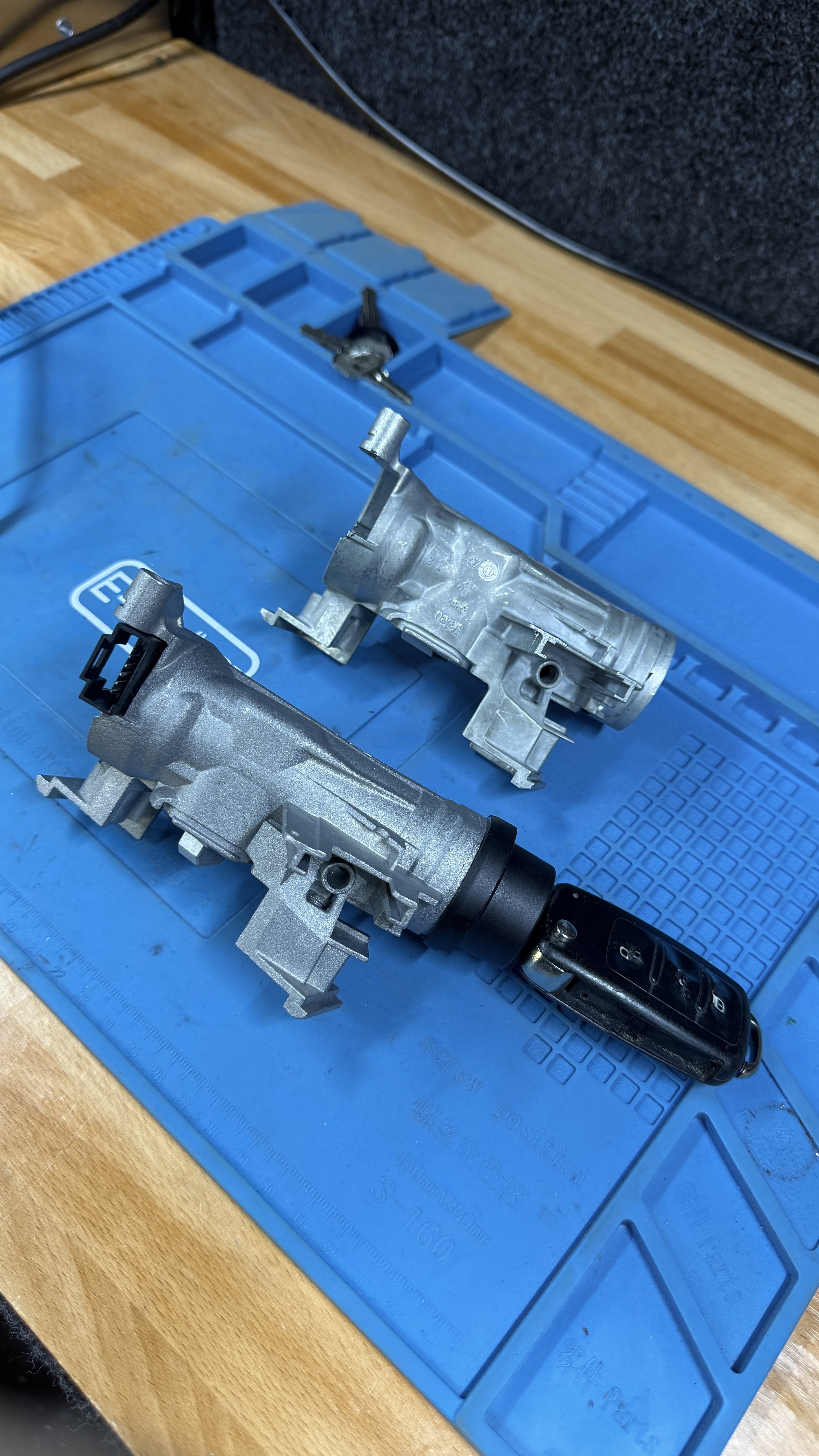VW Golf ignition lock housing repair