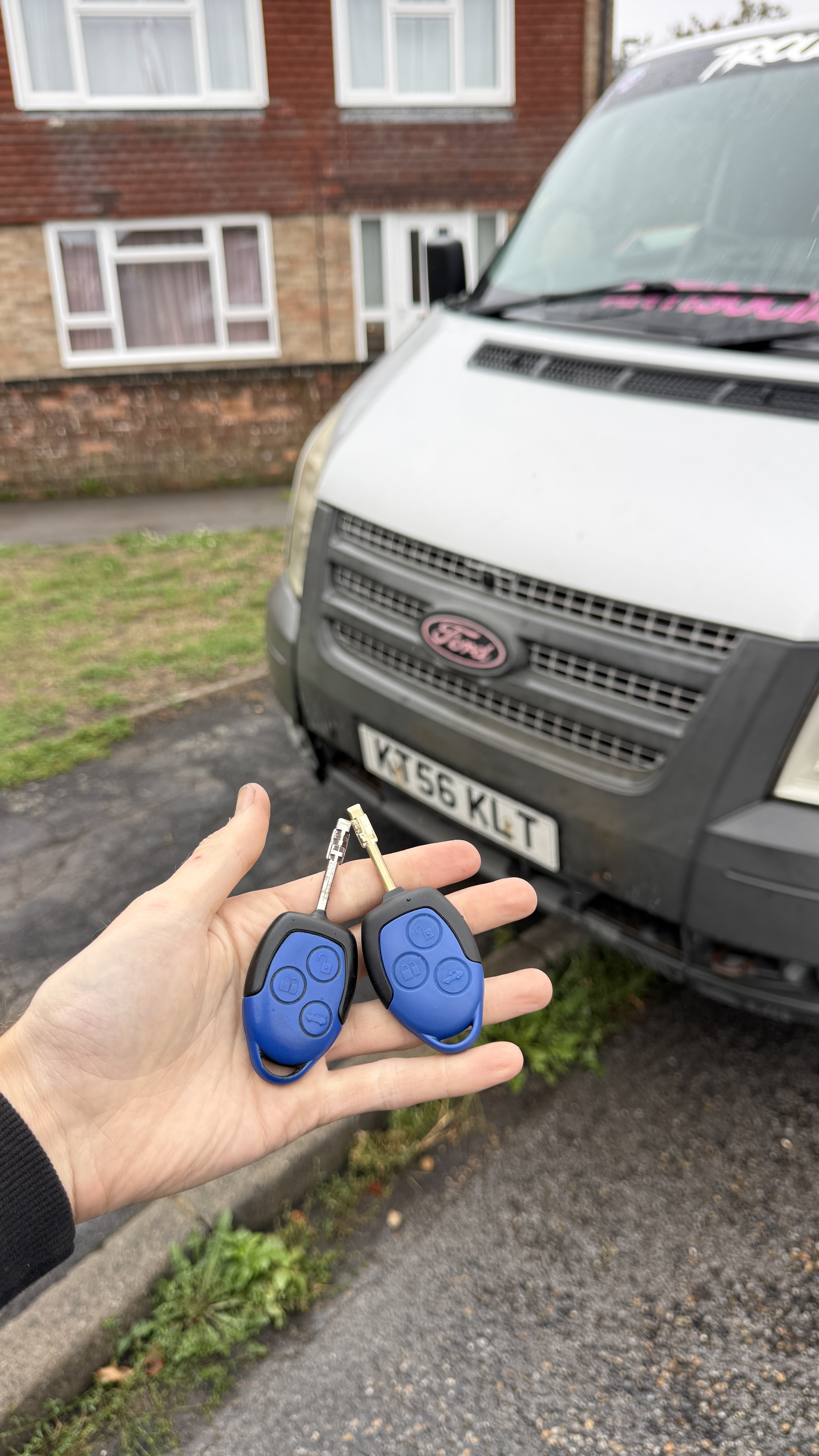 Ford Transit replacement key fobs supplied and programmed by KeyLogik mobile auto locksmith