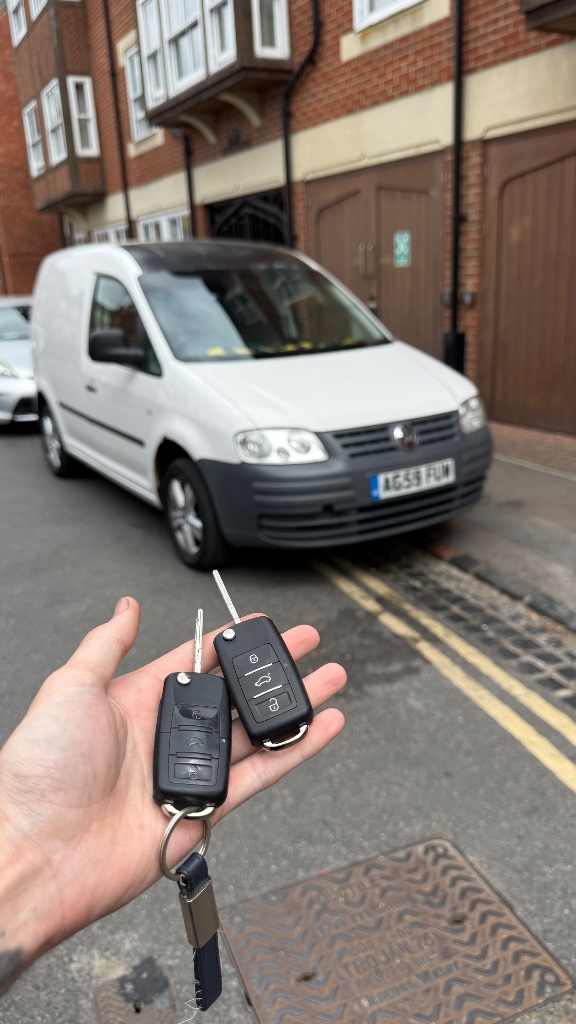 VW Caddy (2009) Spare Key — Remote Central Locking
