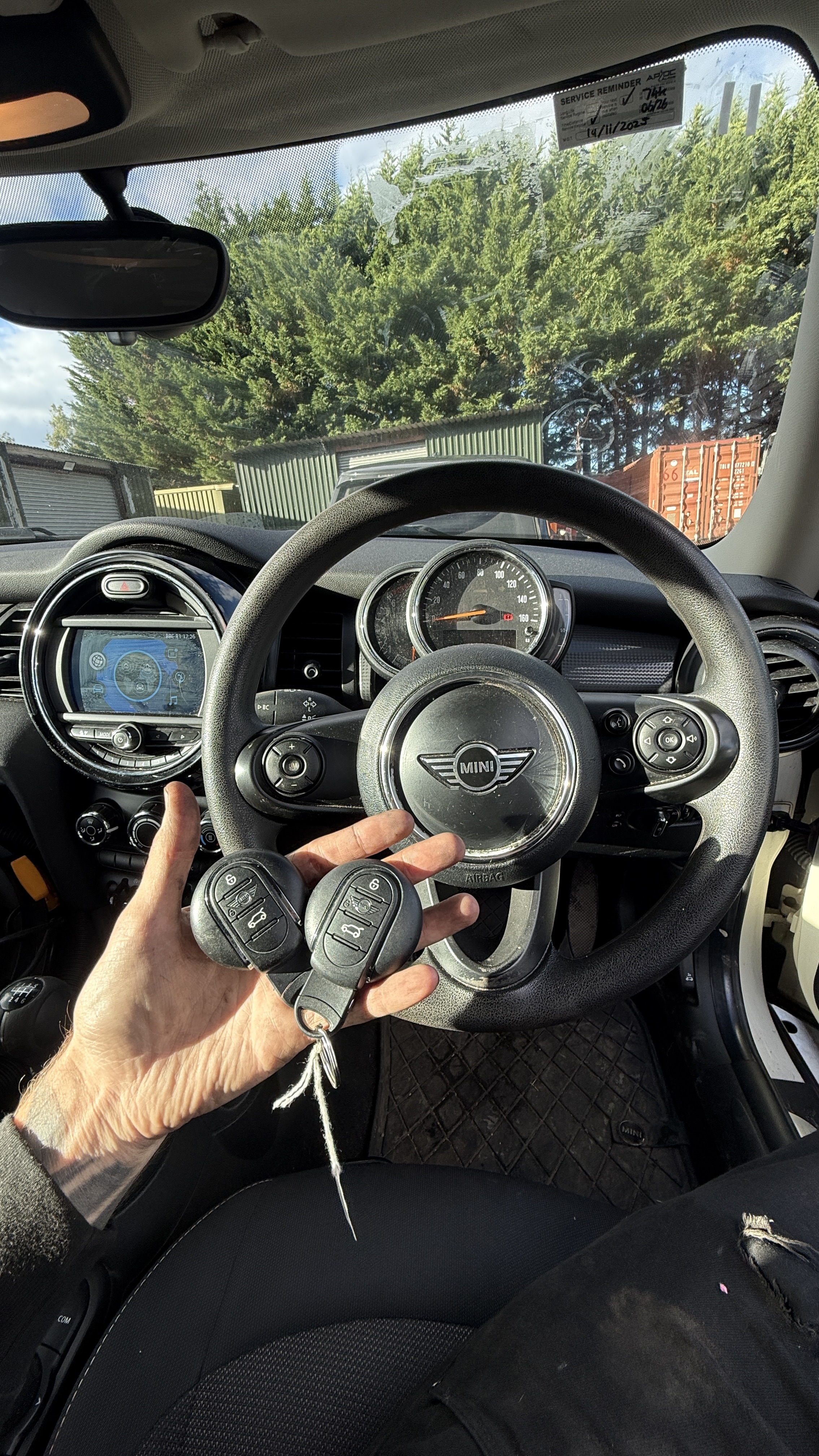 Mini spare key fobs programmed on-site by KeyLogik mobile auto locksmith