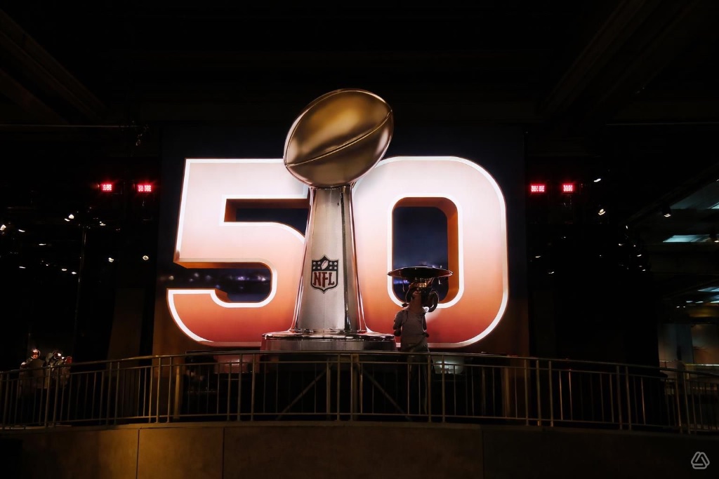 Vince Lombardi Trophy Display