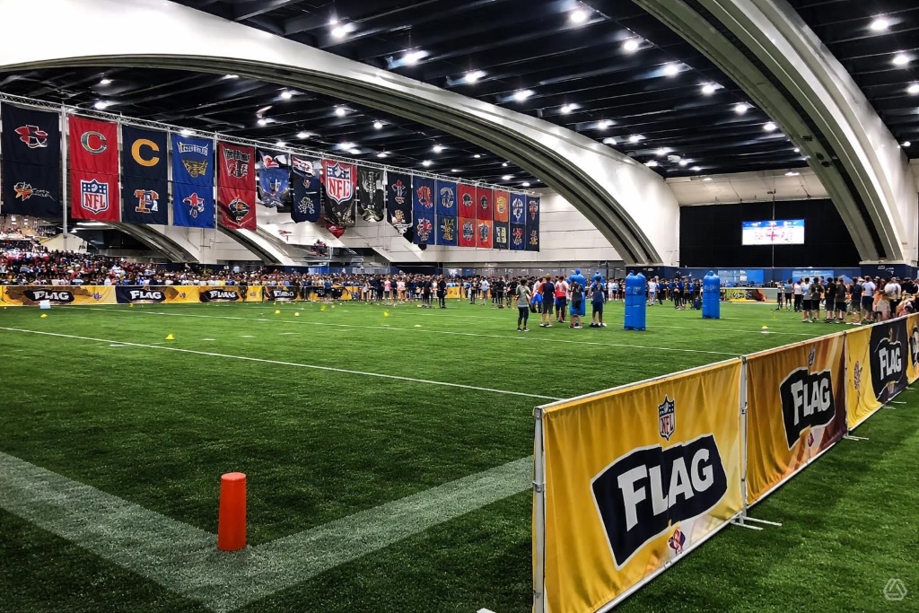 Indoor Flag Football Field