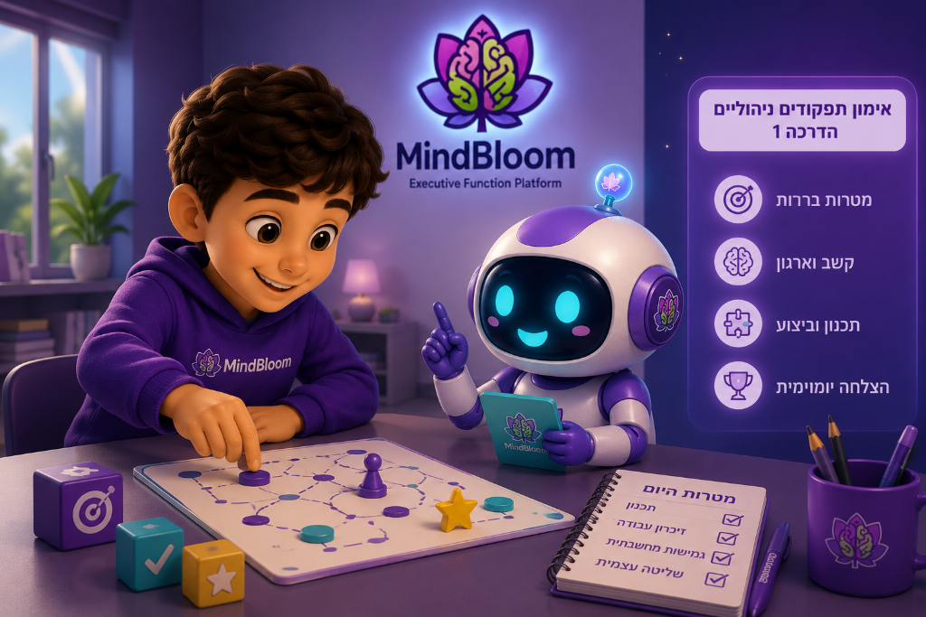למידה ומשחק ב-MindBloom