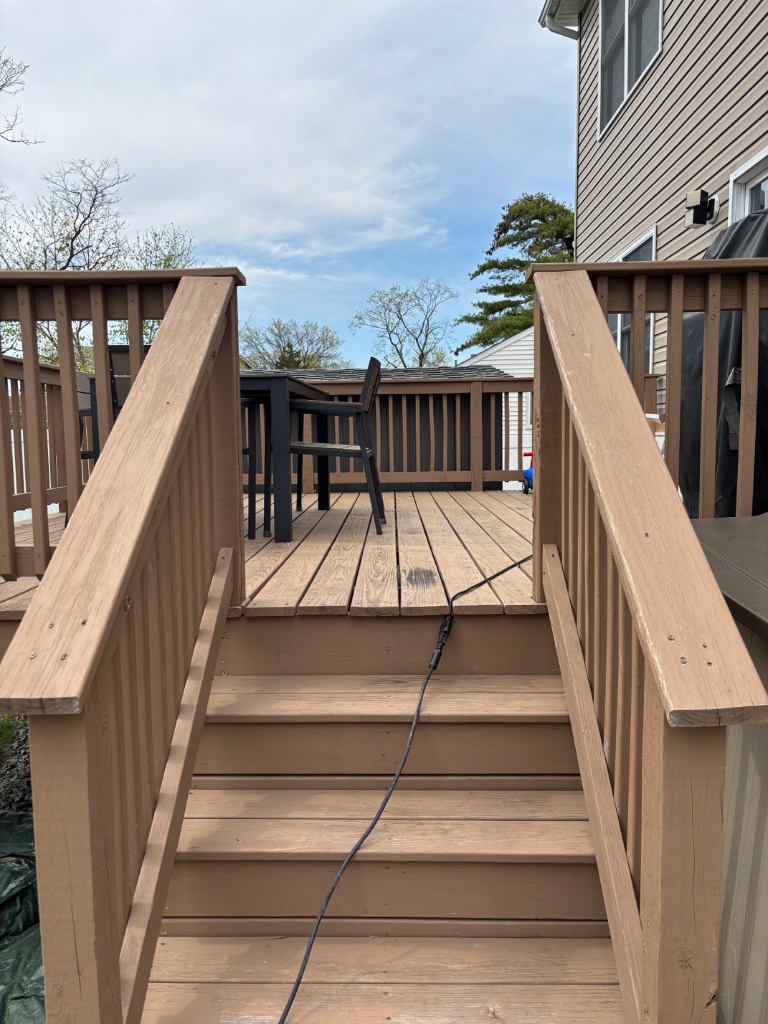 Deck Stair Repair